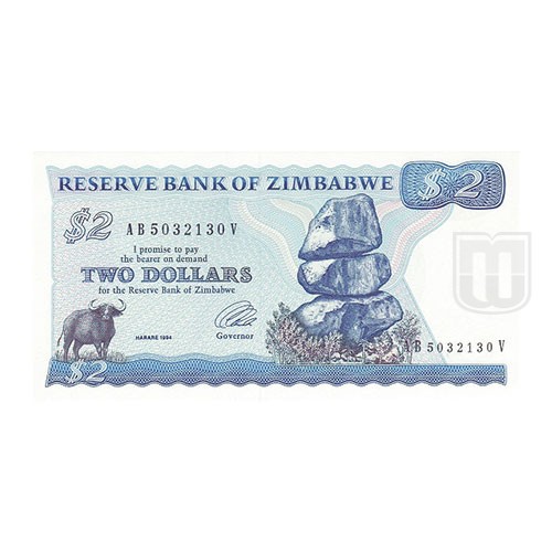 2 Dollars | KM 1 | O