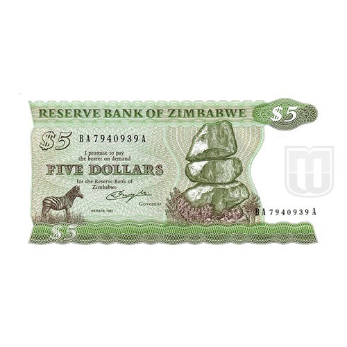 5 Dollars | KM 2 | O