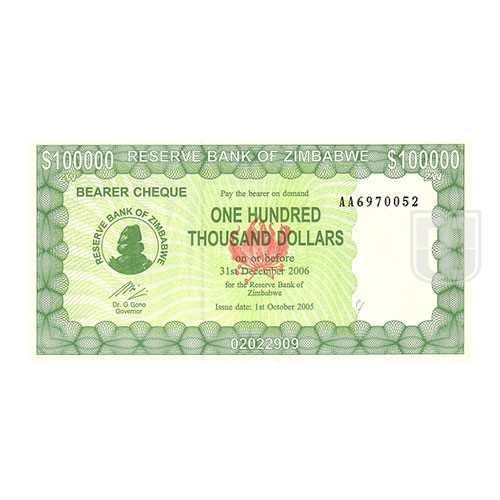 100,000 Dollars | KM 31 | O