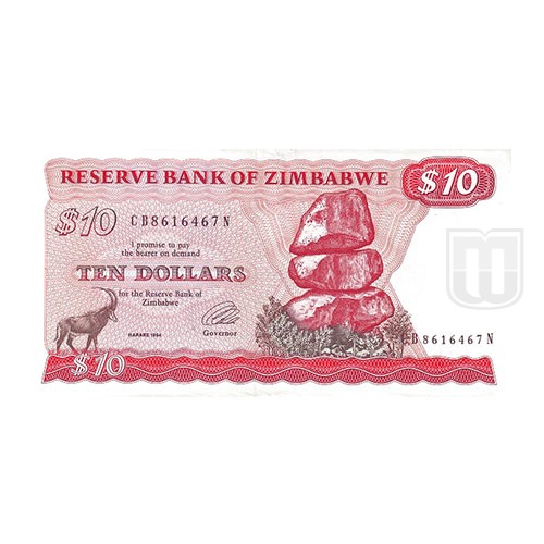 10 Dollars | KM 3 | O
